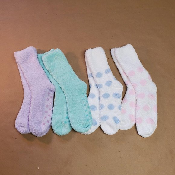 Fluffy Socks 4 Pack - Picture 2 of 5